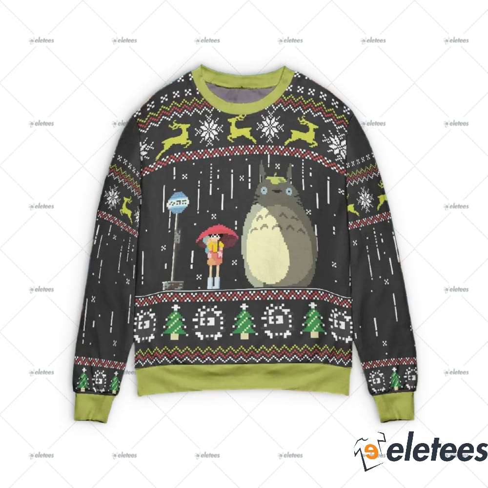 Totoro The Ugly Xmas Sweater