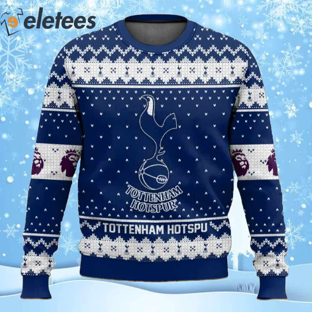 Tottenham FC Ugly Christmas Sweater