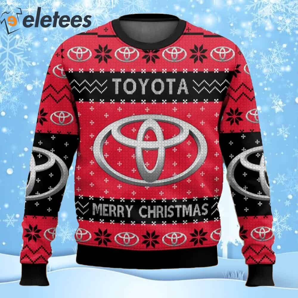 Toyota Motor Merry Christmas Ugly Sweater