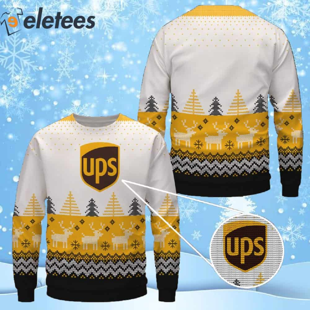 UPS Ugly Christmas Sweater