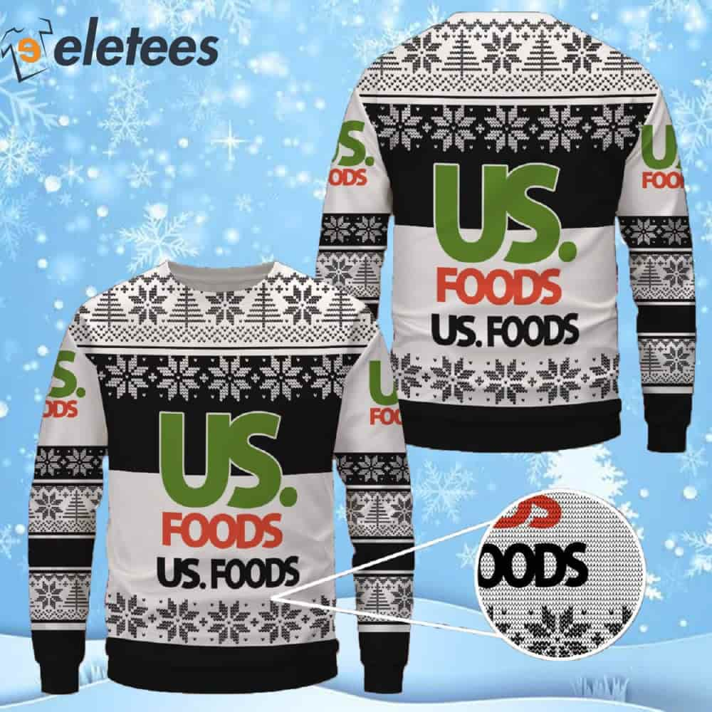 US Foods Ugly Christmas Sweater