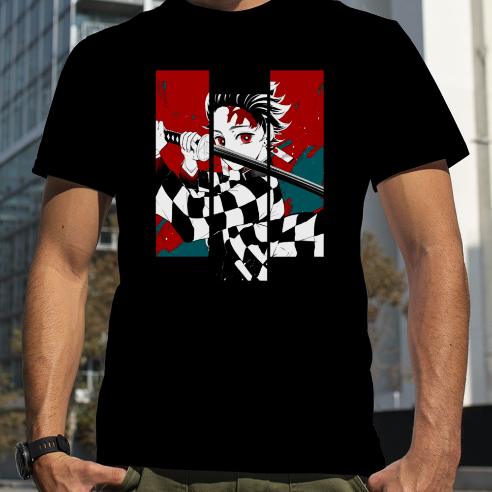 Vintage Demon Slayer Anime Character Tanjiro Kamado shirt