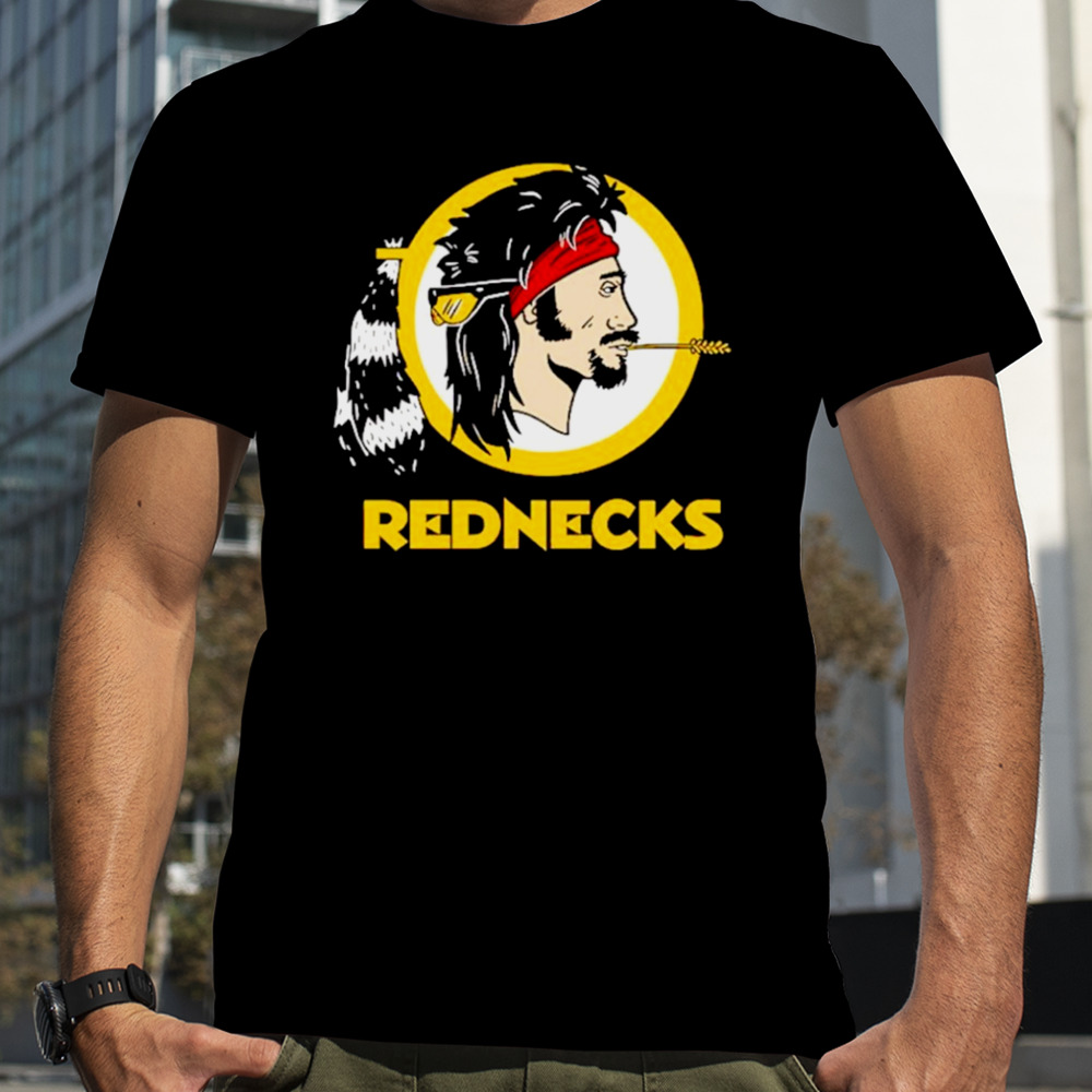 Washington Rednecks logo parody shirt