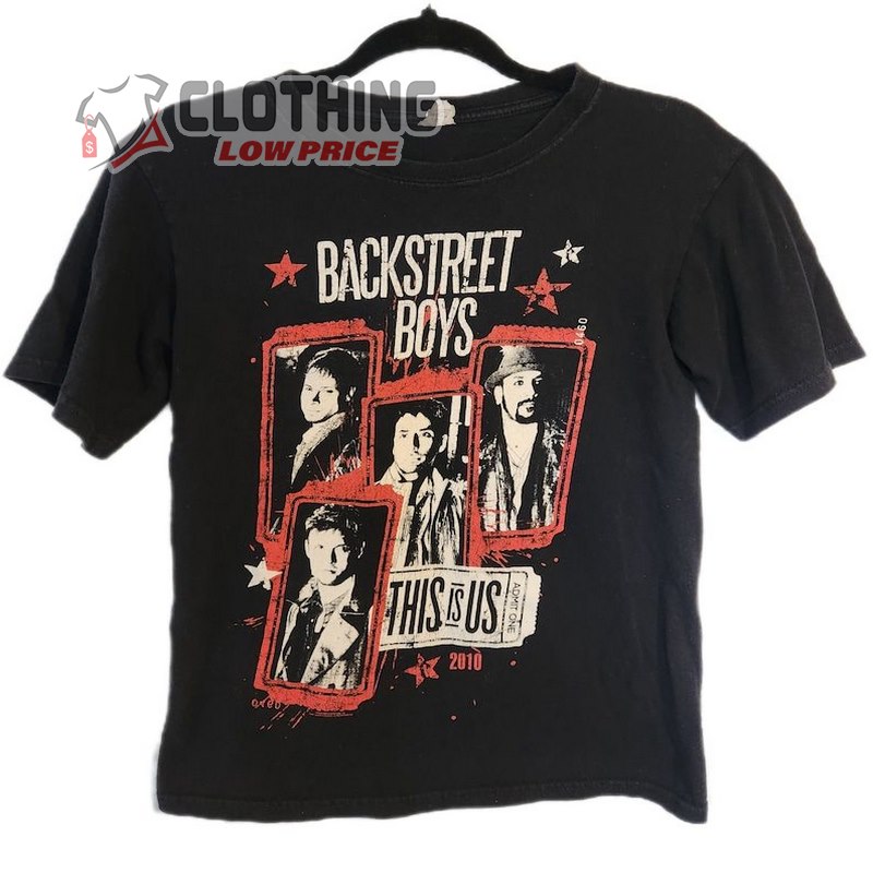2010 Backstreet Boys Music Tour Shirt
