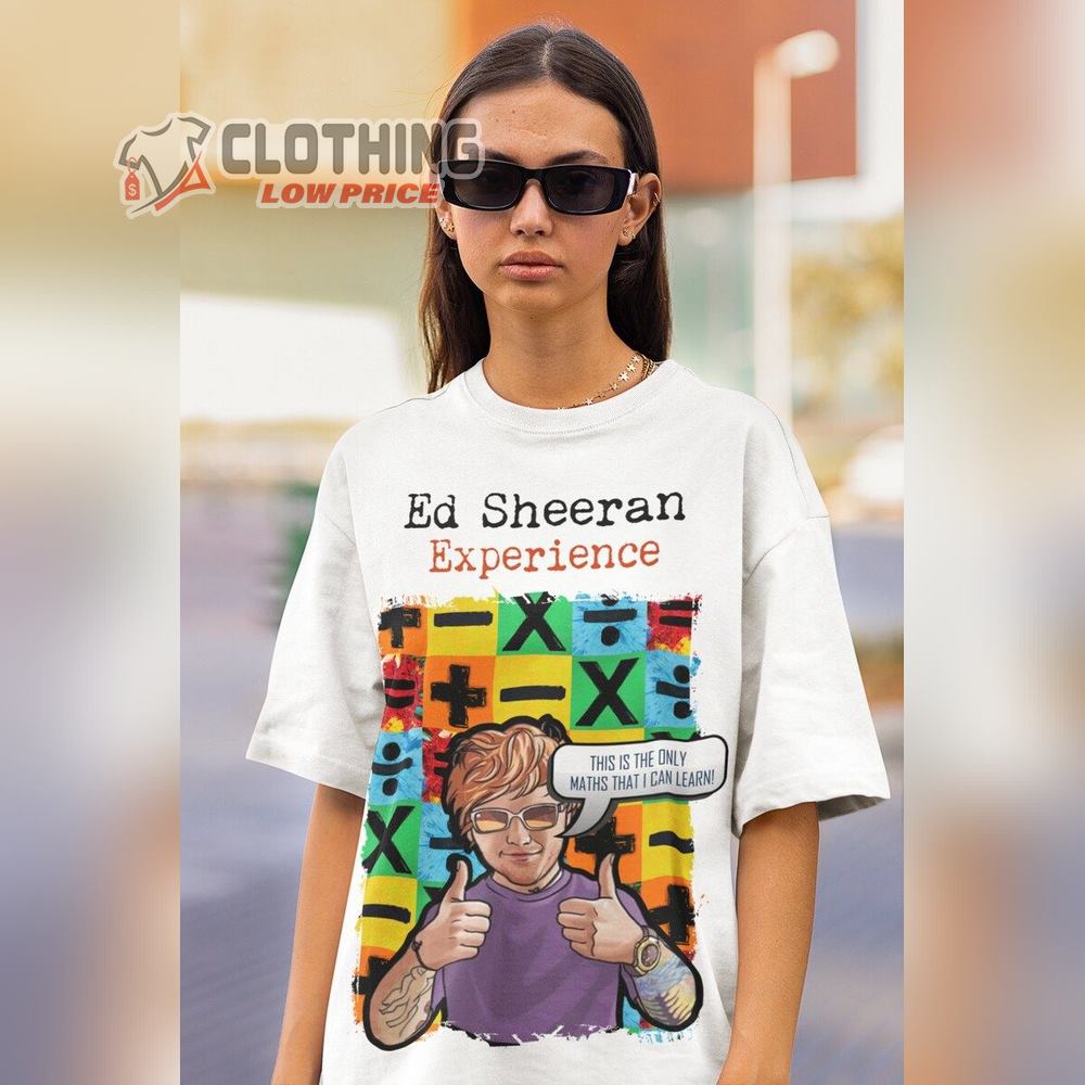2023 Mathematics Shirt, Ed Sheeran Concert Shirt, The Mathematics Tour 2023 Concert Tee