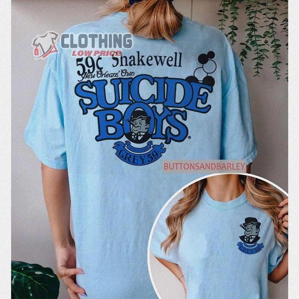 2023 Suicideboys Tour Shirt, Suicideboys G59 Big Shot Tee, Suicideboys Merch