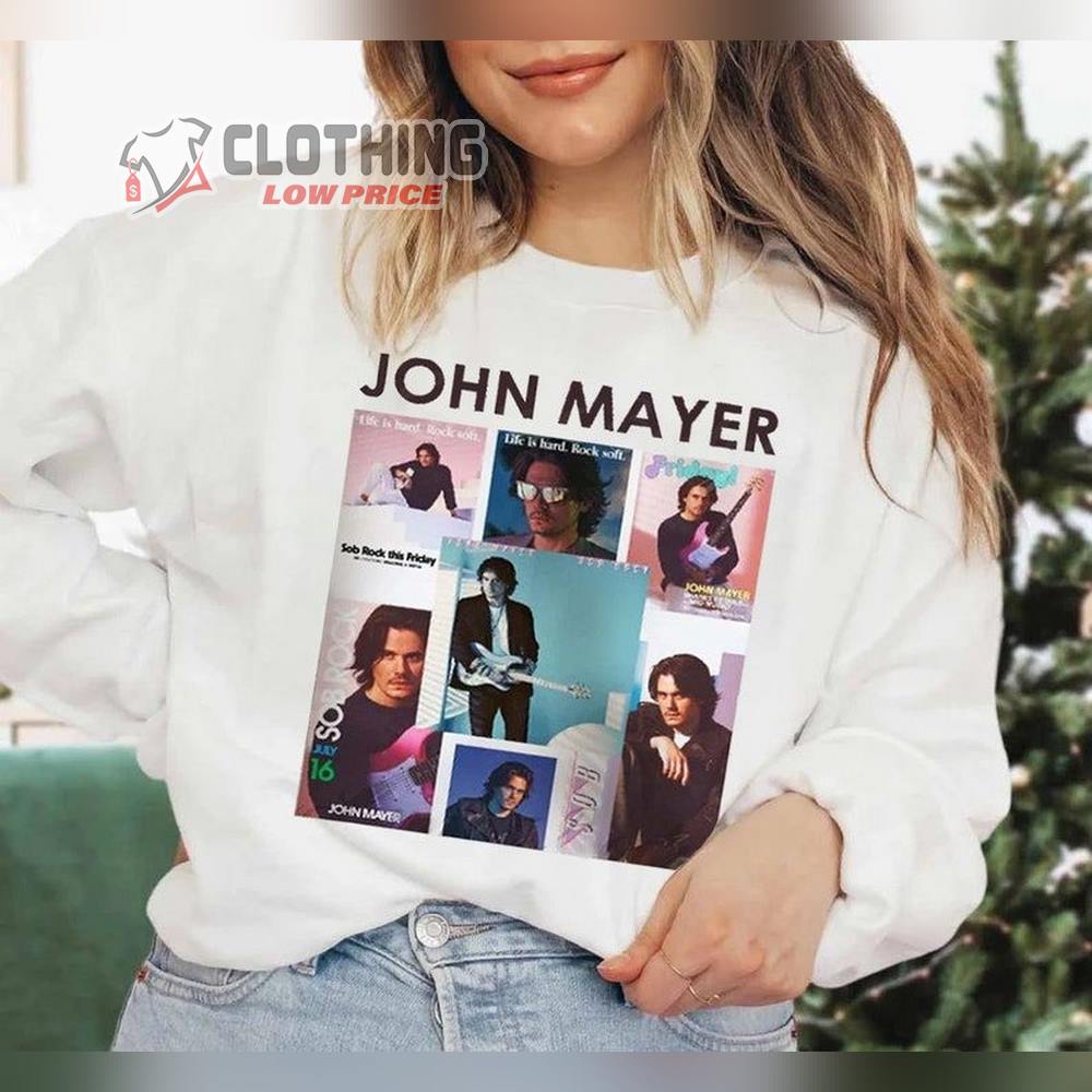 2023 Tour John Mayer T-Shirt, John Mayer Net Worth 2023 Shirt, John Mayer Merch