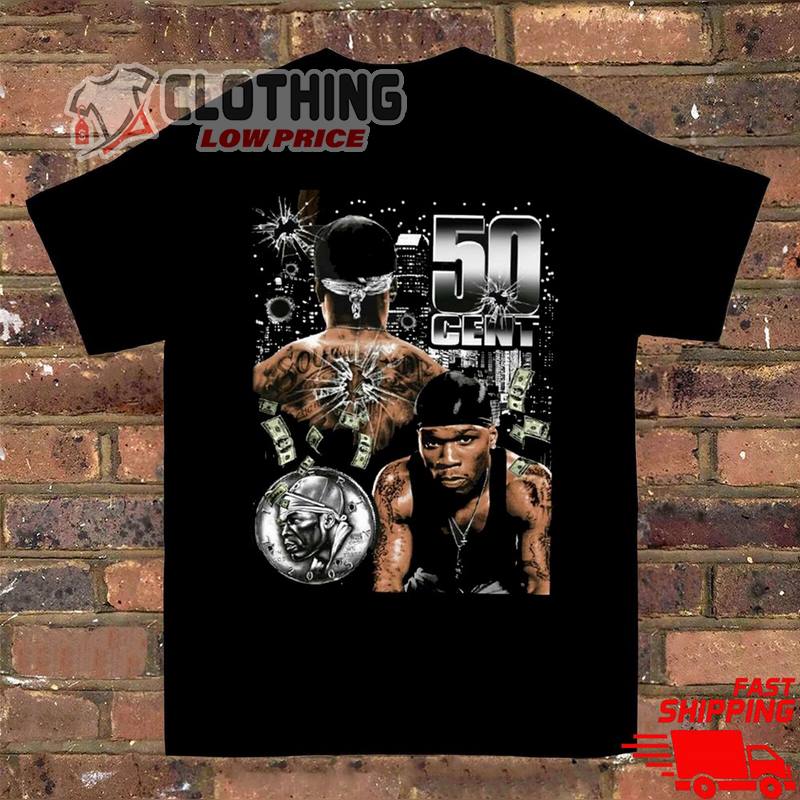 50 Cent 2023 Tour T- Shirt, 50 Cent American Rapper T- Shirt, 50 Cent Tickets Shirt