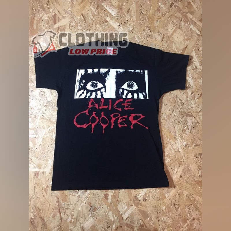 Alice Cooper 2017 Tour Dates T-Shirt, Rob Zombie And Alice Cooper Freaks On Parade 2023 Tour Sweater Hoodie Merch