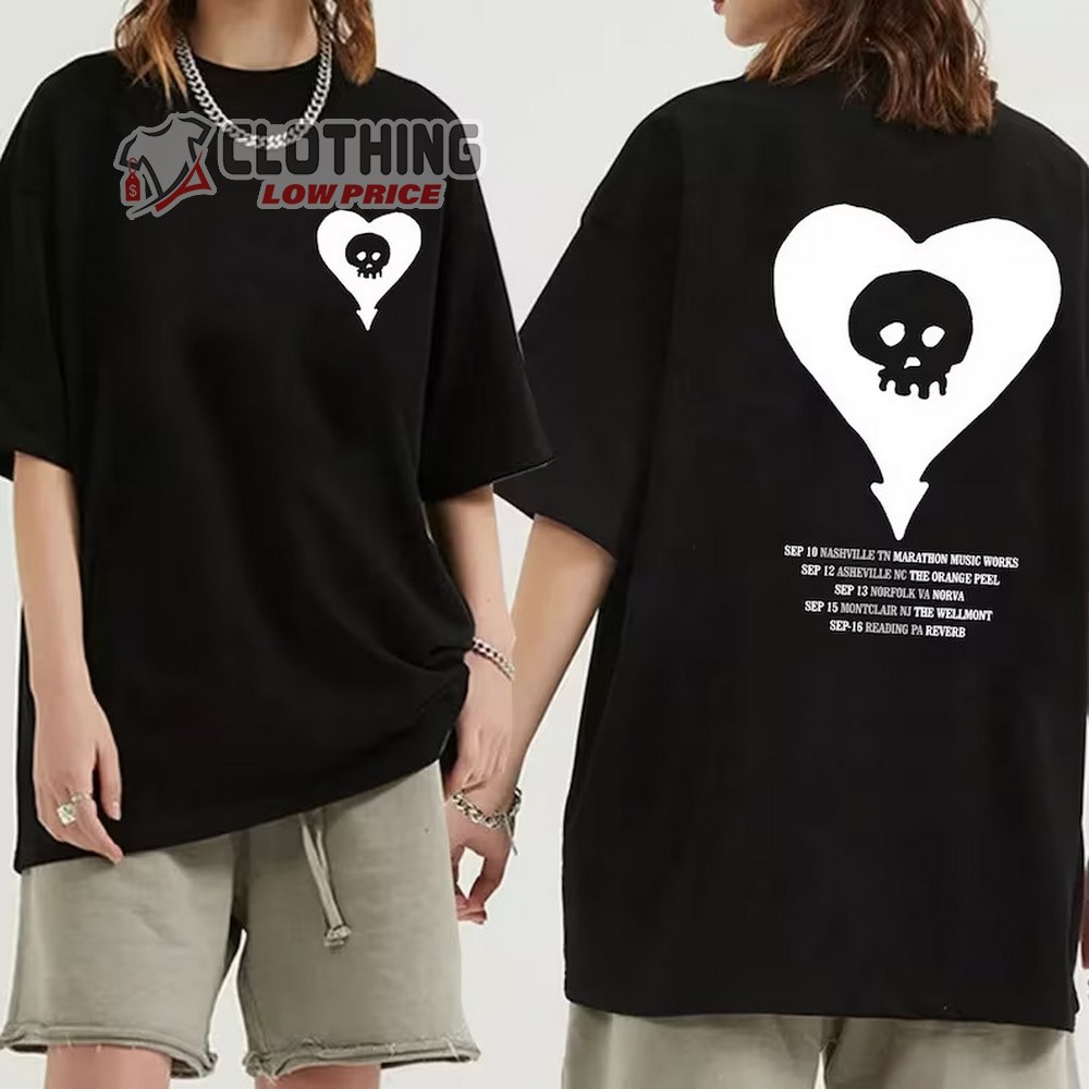 Alkaline Trio 2023 Tour Dates Merch, Alkaline Trio Rock Tour 2023 Shirt, Alkaline Trio UK Tour 2023 T-Shirt