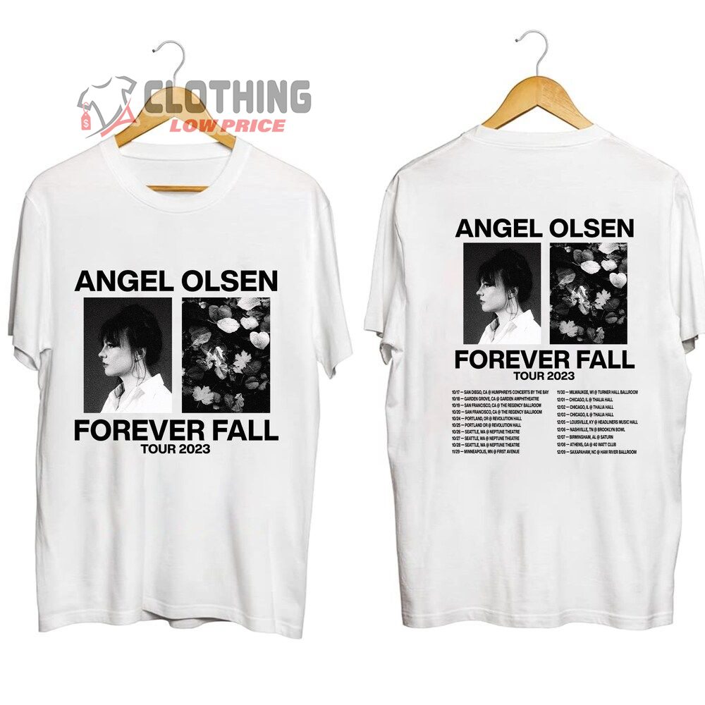 Angel Olsen Forever Fall Tour 2023 Set Merch, Forever Fall Tour 2023 Shirt, Angel Olsen Tour Dates 2023 T-Shirt