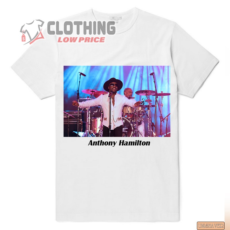 Anthony Hamilton Tour 2023 T- Shirt, Anthony Hamilton Concert 2023 T- Shirt, Anthony Hamilton Musician Albums Songs Merch