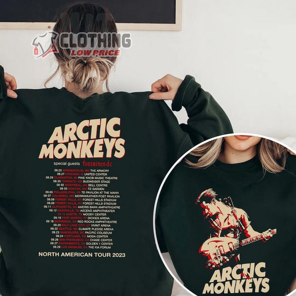 Arctic Monkey North America Tour Dates 23 Shirt, Am Tour Shirt, Do I Wanna Know Sweatshirt, Artic Monkey Tour 2023 Unisex Tee