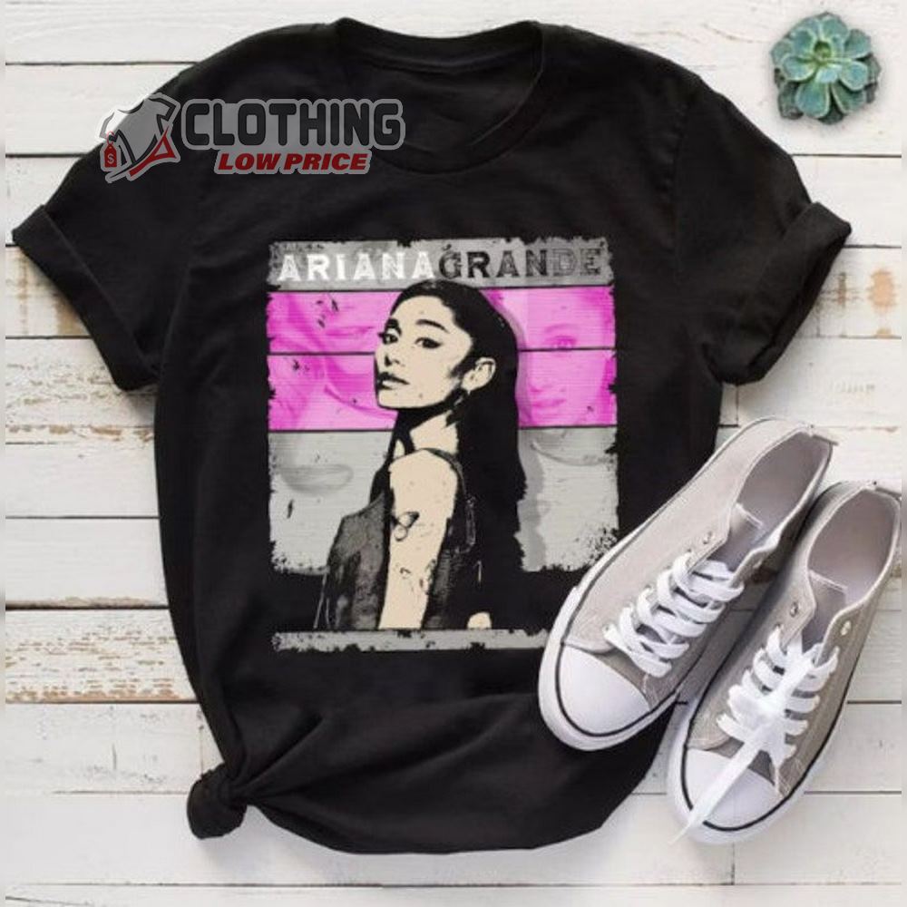 Ariana Grande Retro Shirt, Ariana Grande Ethan Slater Relationship Merch, Ariana Grande Positions Graphic Unisex Shirt