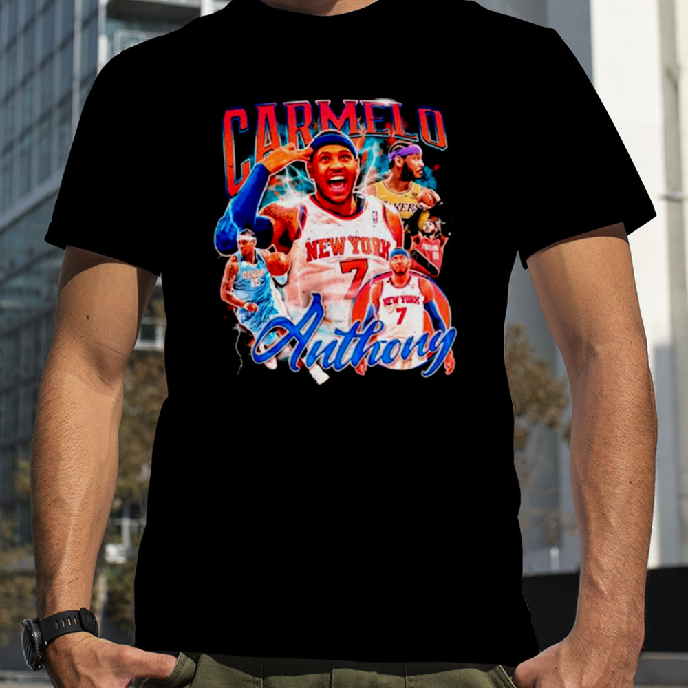 Carmelo Anthony basketball legend shirt