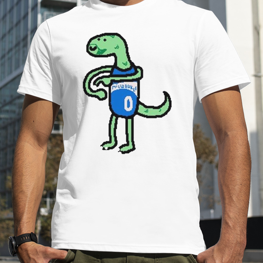 Damian Lizard NBA Paint Funny T-Shirt