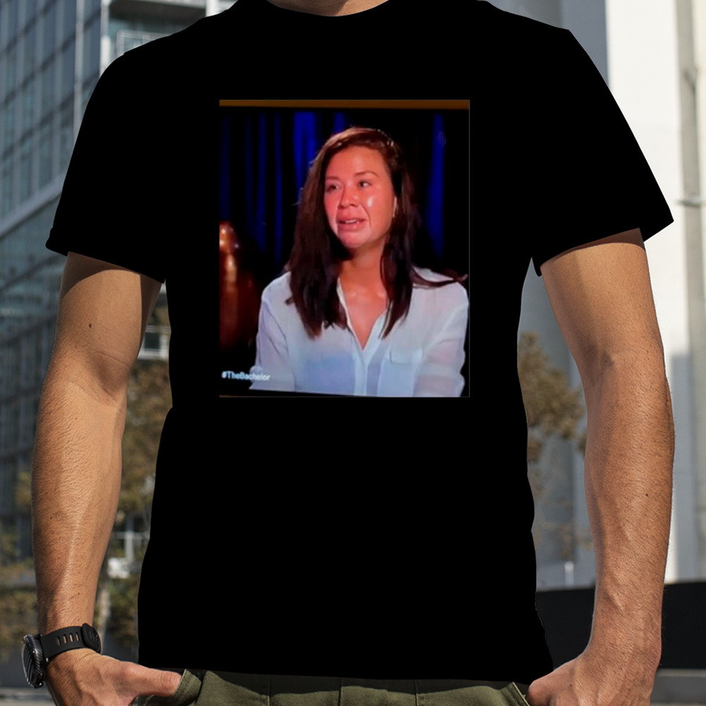 Gabby Windey Crying shirt