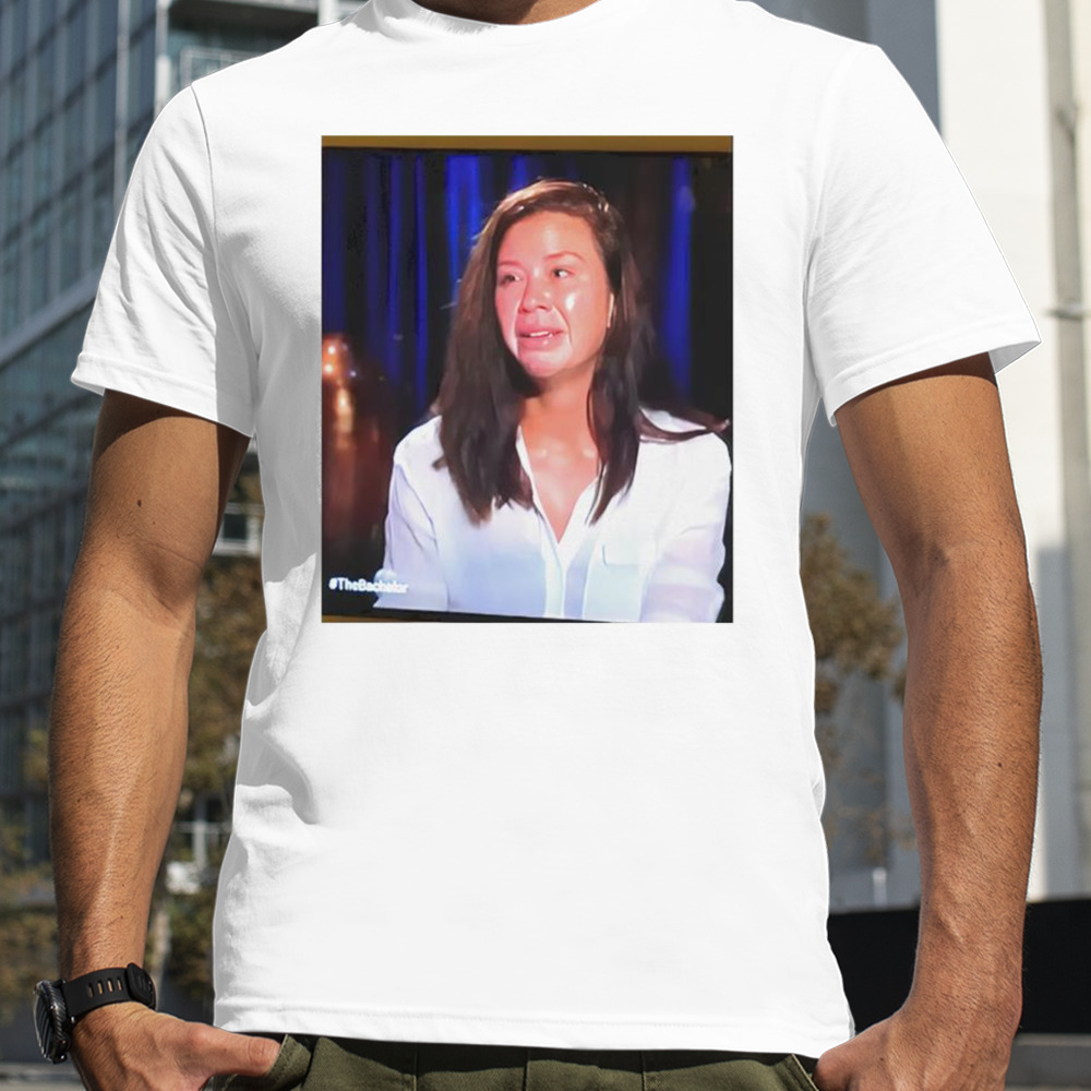 Gabby Windey crying shirt