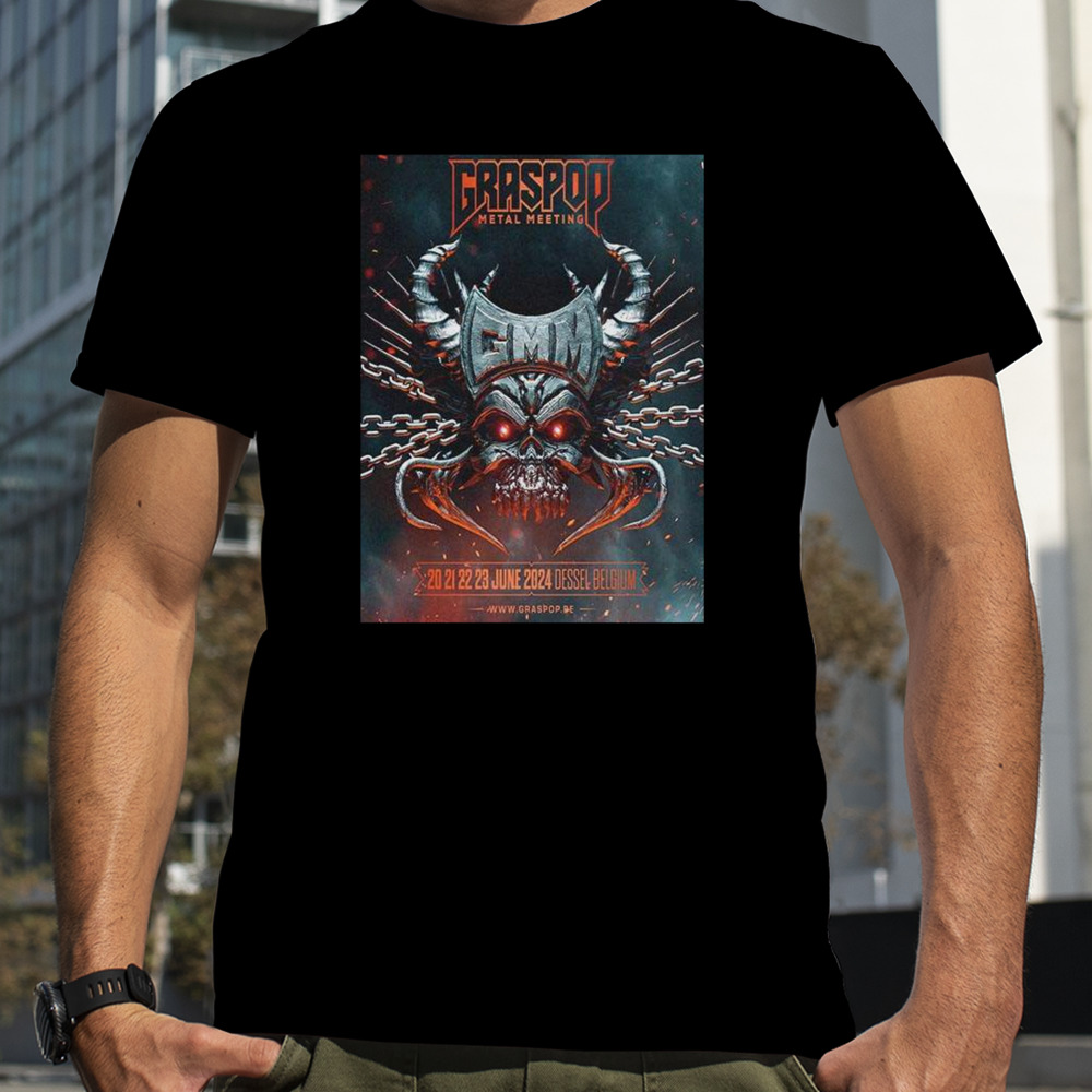 Graspop Metal Meeting GMM24 20 to 23 June 2024 Dessel Belgium T-Shirt