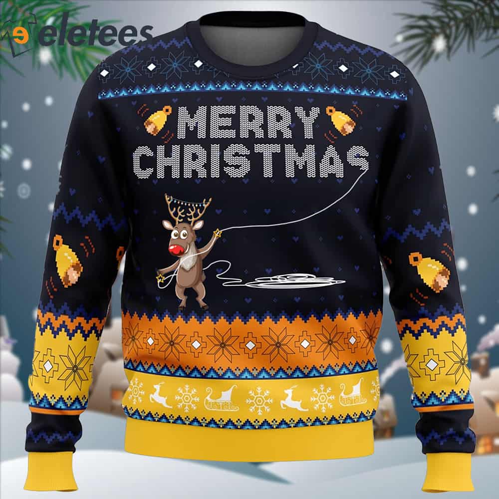 Honked Christmas Untitled Goose Game Sweater