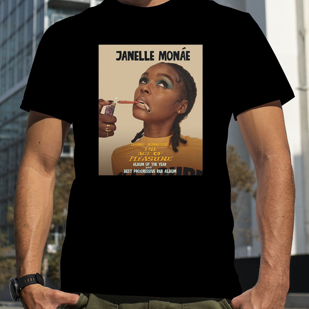 Janelle Monae Grammy Nominations The Age Of Pleasure Album Of The Year And Best Progressive RnB Album T-Shirt