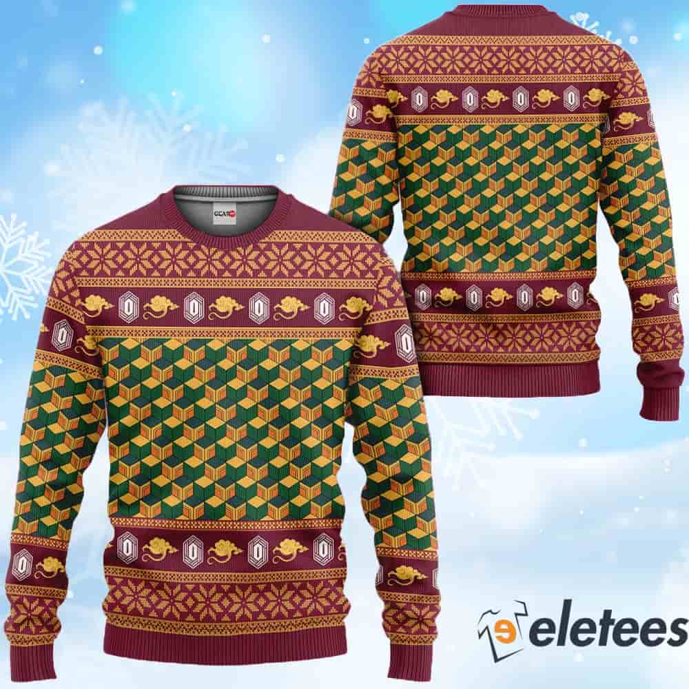 Kimetsu Giyu Tomioka Ugly Christmas Sweater