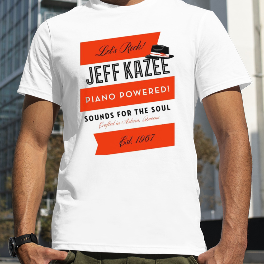 Let’s rock Jeff Kazee piano powered shirt