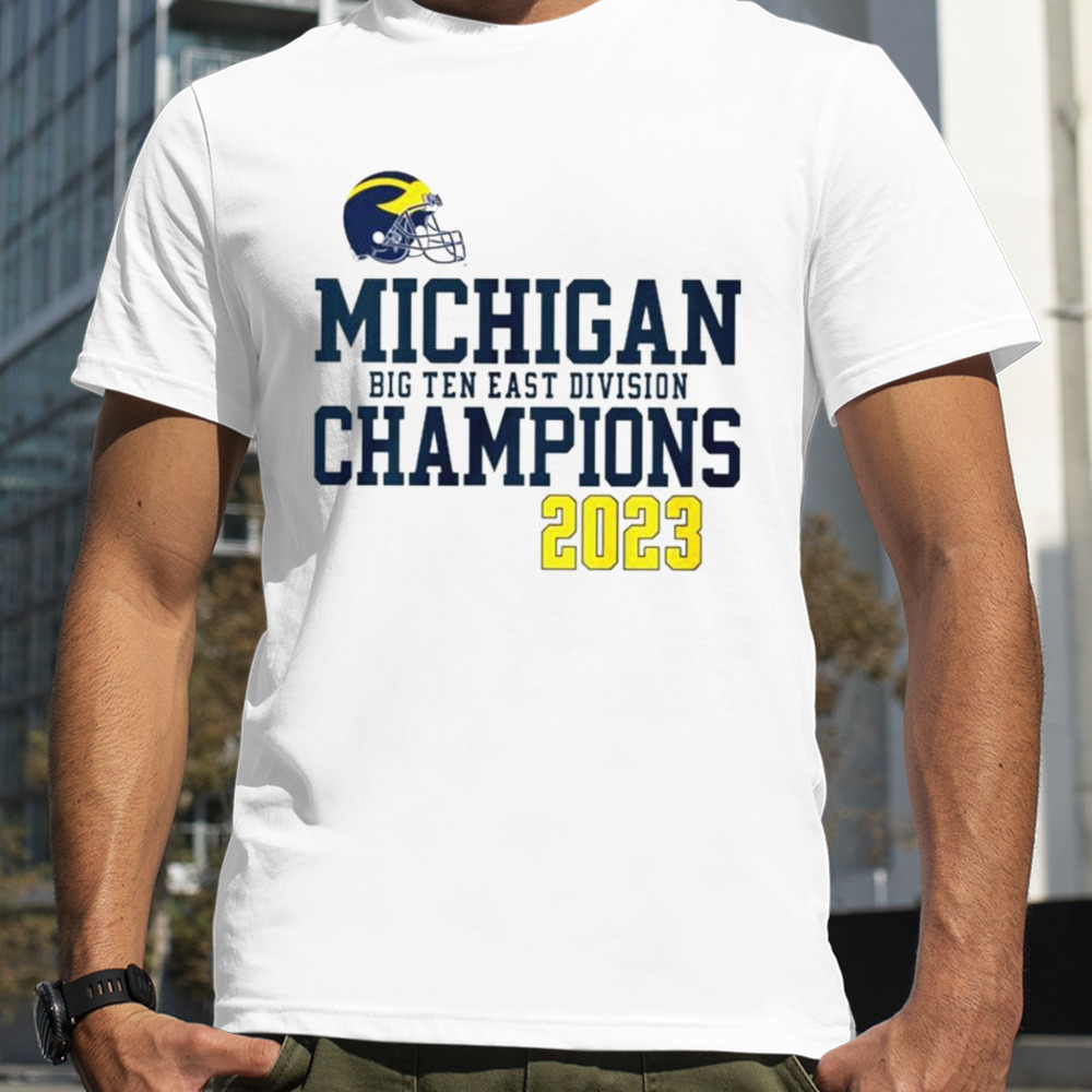 Michigan Wolverines big ten east division champions 2023 shirt