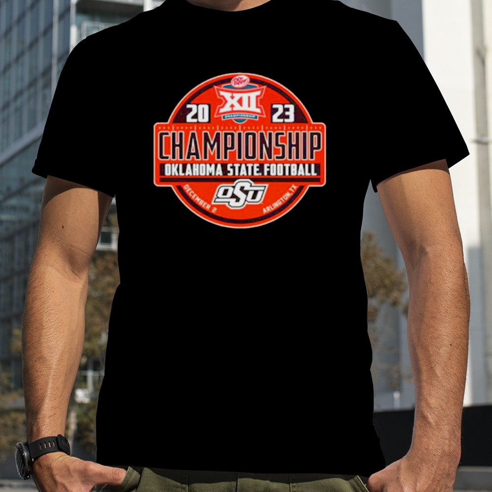 Oklahoma State Cowboys 2023 Big 12 Championship shirt