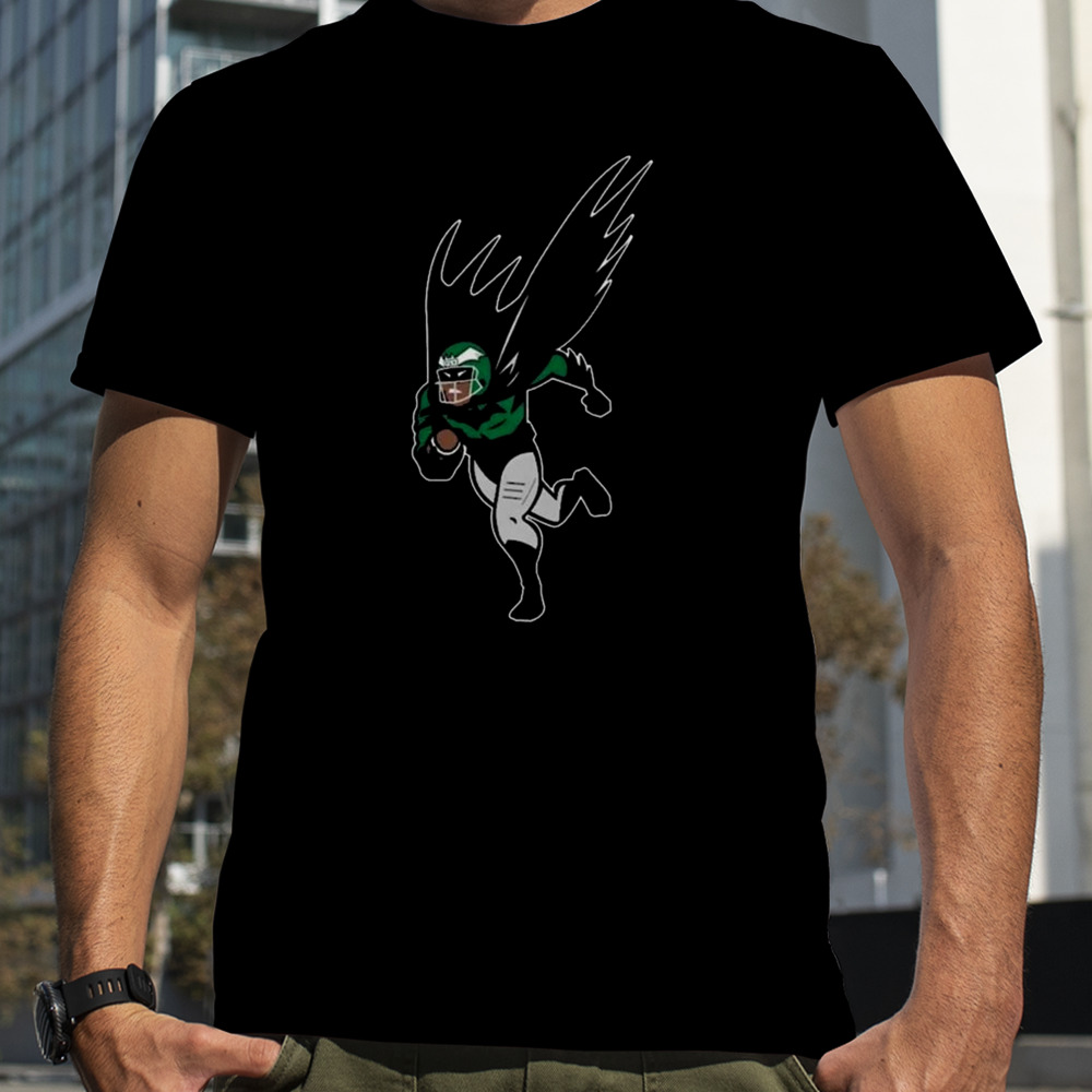 Phillygoat Merch The Caped Receiver T-shirt