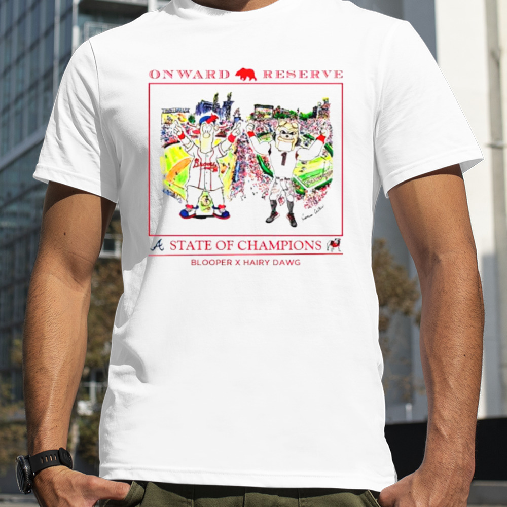 State Of Champions Atlanta Braves and Georgia Bulldogs shirt