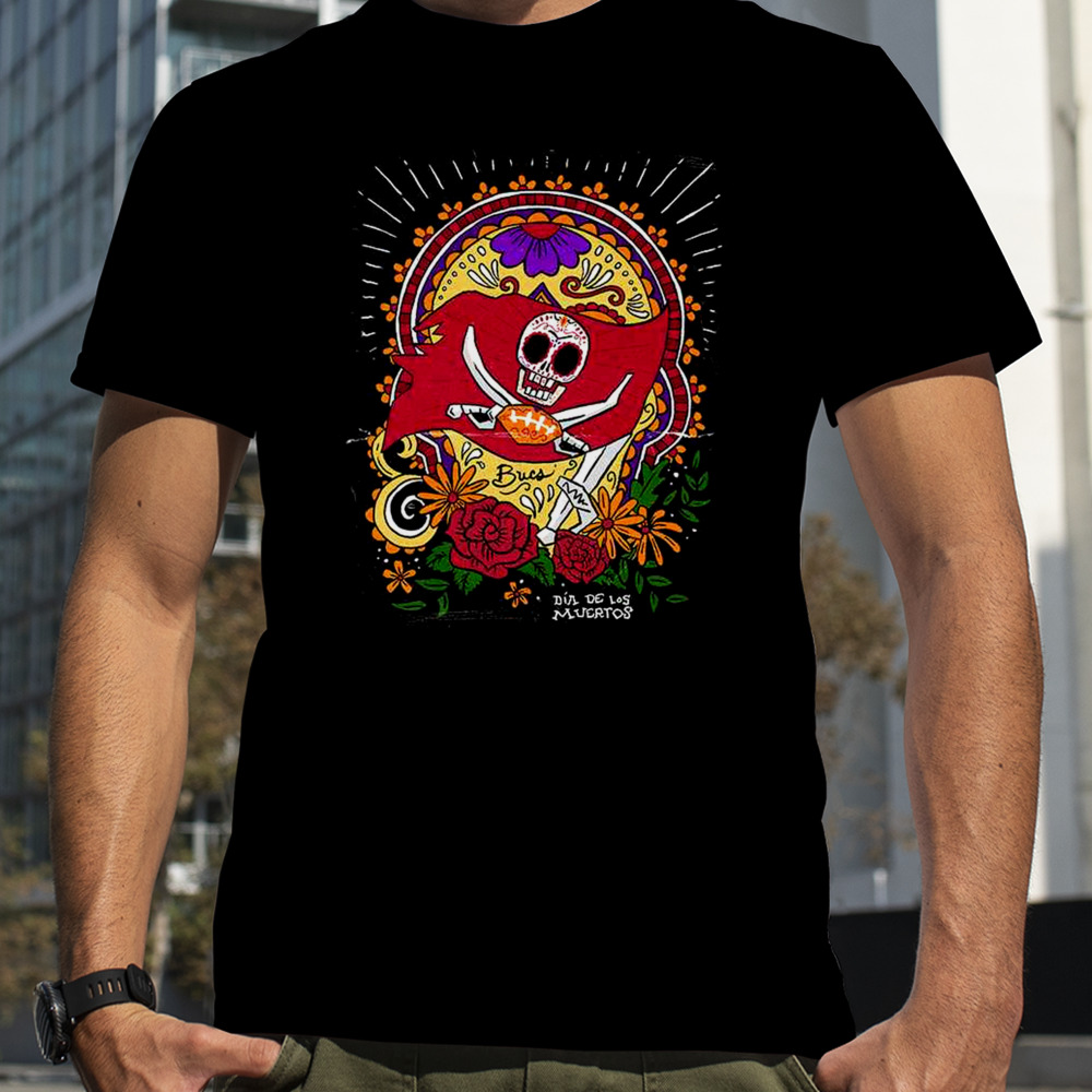 Tampa Bay Buccaneers Dia De Los Muertos Por La Cultura 2023 T-Shirt