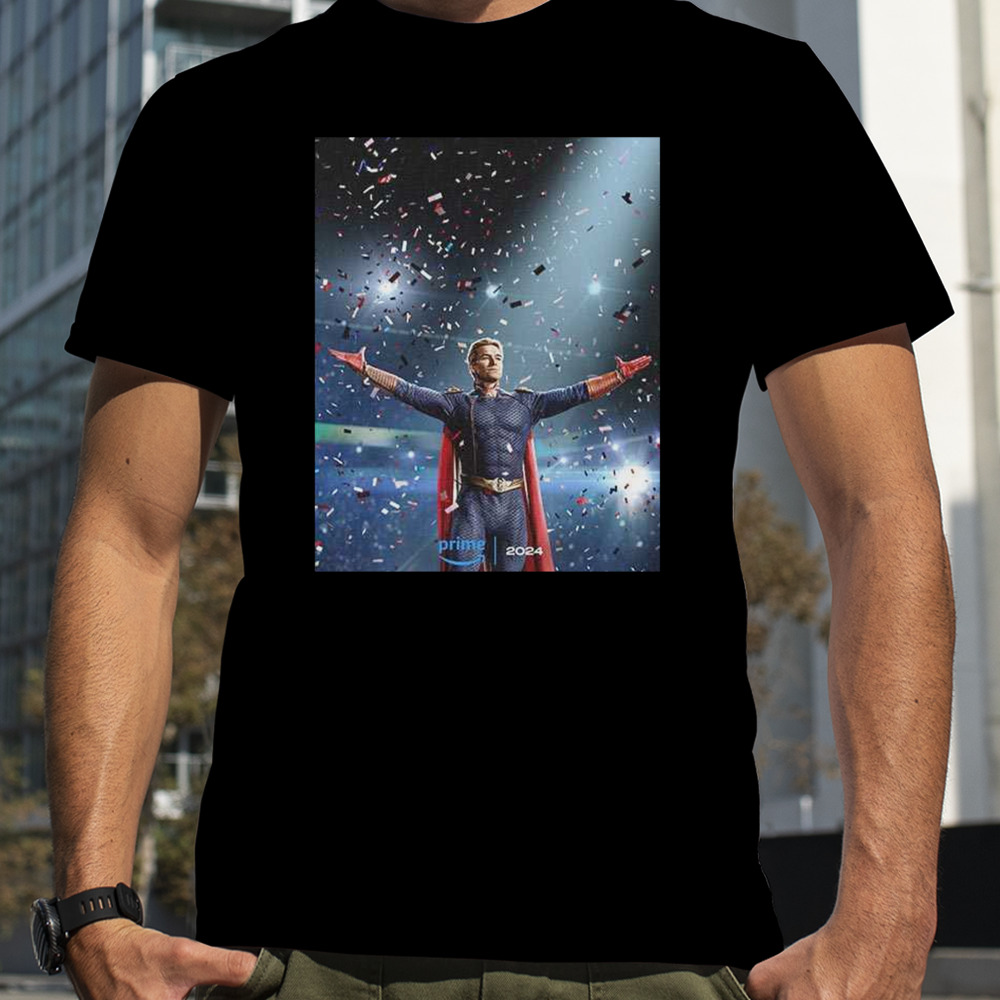 The First Poster For The Boys Season 4 Of Homelander T-Shirt