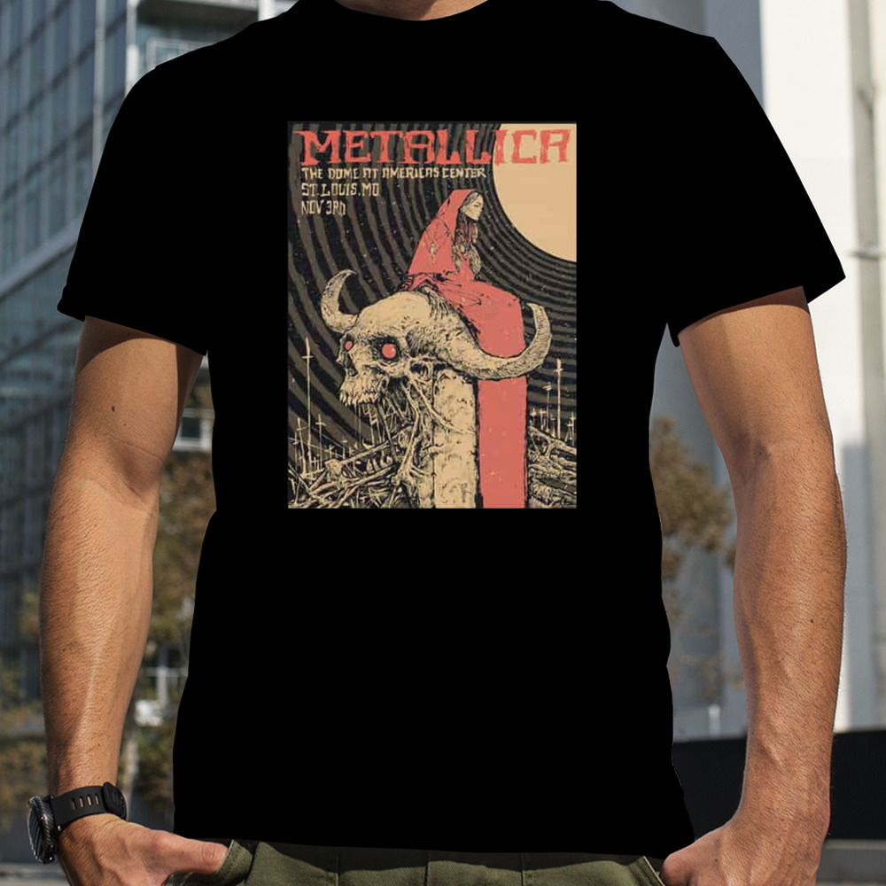 Tonight In M72 St Louis Met On Tour M72STL World Tour Metallica With Pantera At The Dome At America’s Center 3rd November 2023 T-Shirt