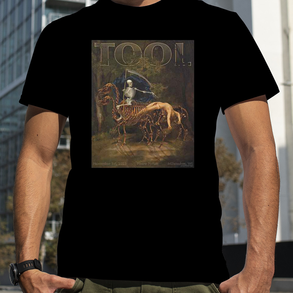 Tool Tonight We’re In Milwaukee WI Fiserv Forum November 1st 2023 T-Shirt