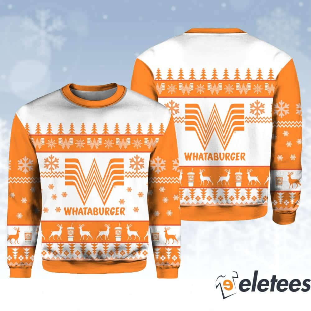 Whataburger Ugly Christmas Sweater