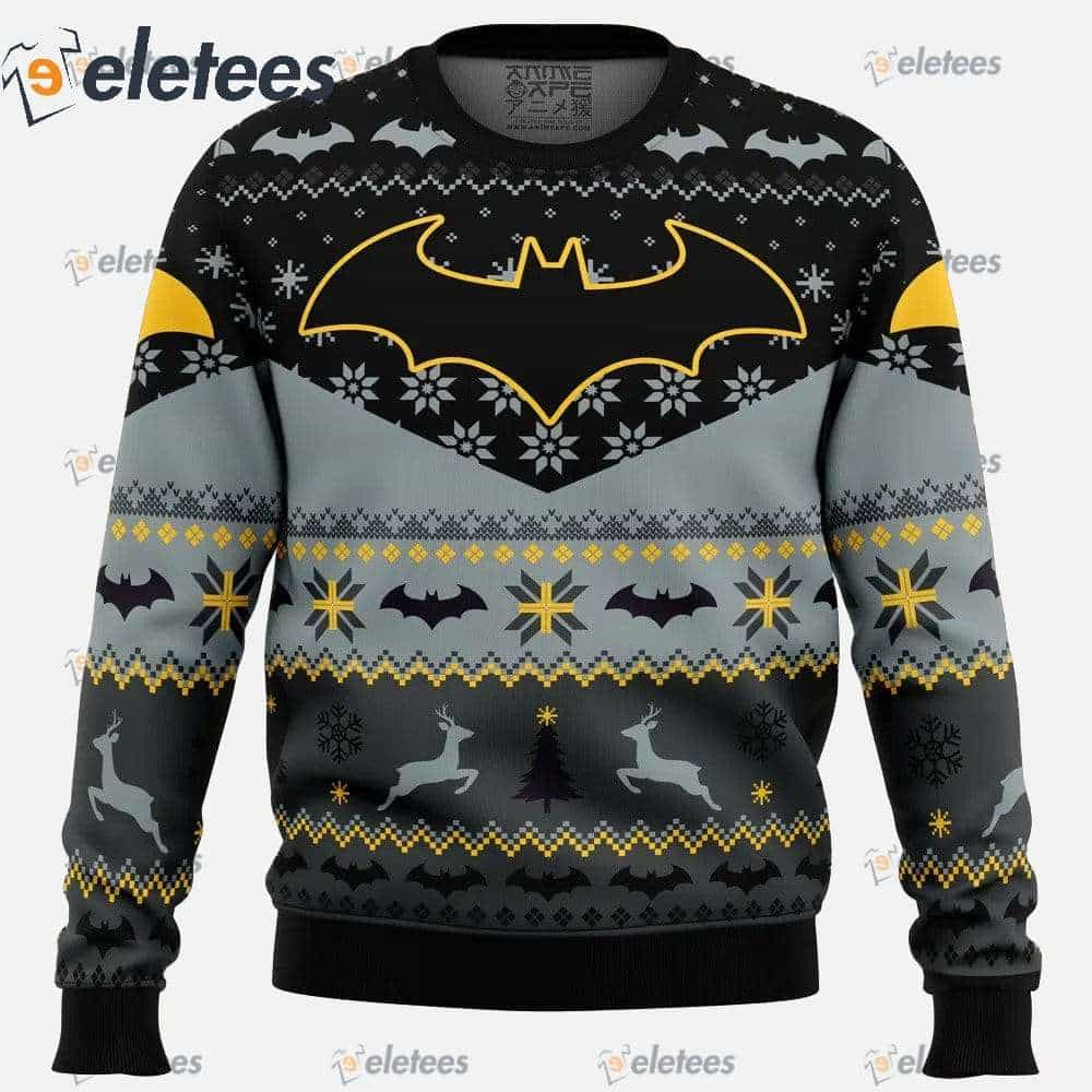 Xmas Batman DC Comics Ugly Christmas Sweater