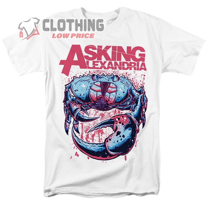 Asking Alexandria Uk Hard Rock Shirt, Asking Alexandria Tour 2023 Setlist Merch, Asking Alexandria Tickets T- Shirt