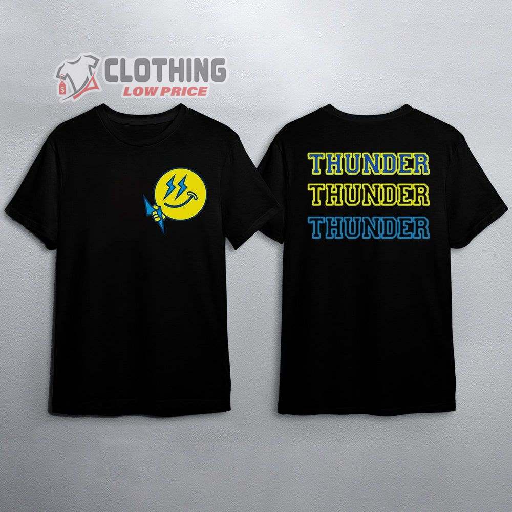 Ateez World Tour The Fellowship Merch, Like A Thunder Shirt Shirt, Ateez Outlaw T-Shirt