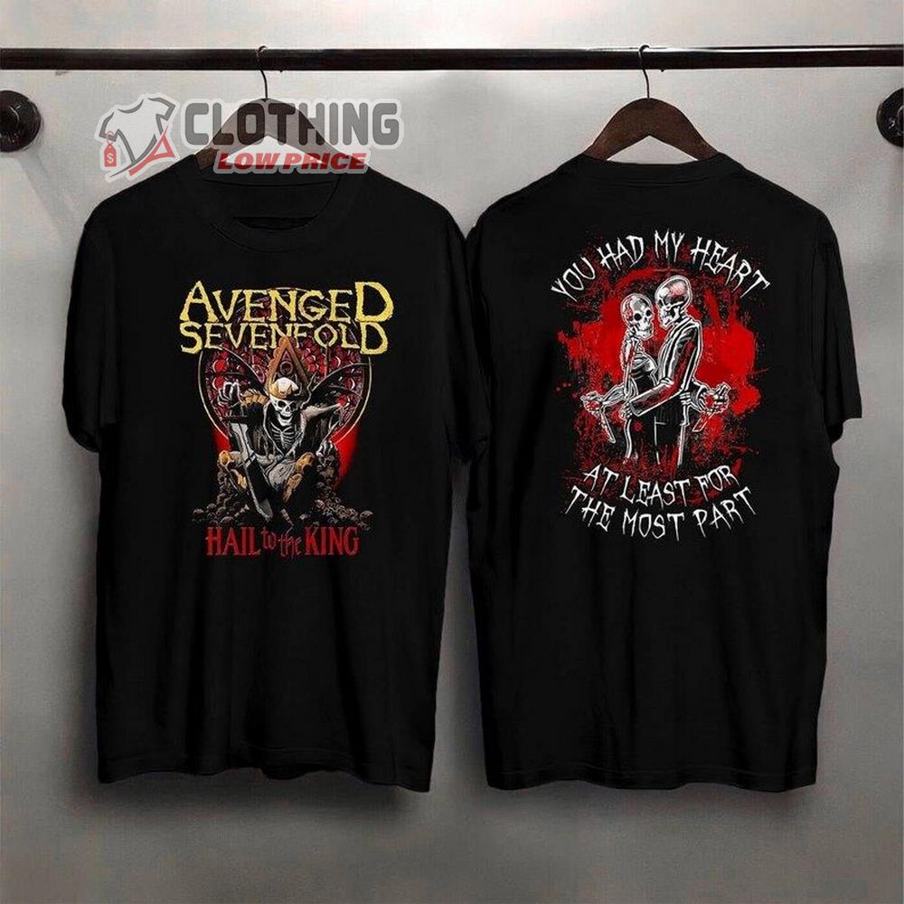 Avenged Sevenfold Classic T-Shirt, Vintage Avenged Sevenfold Tour Shirt