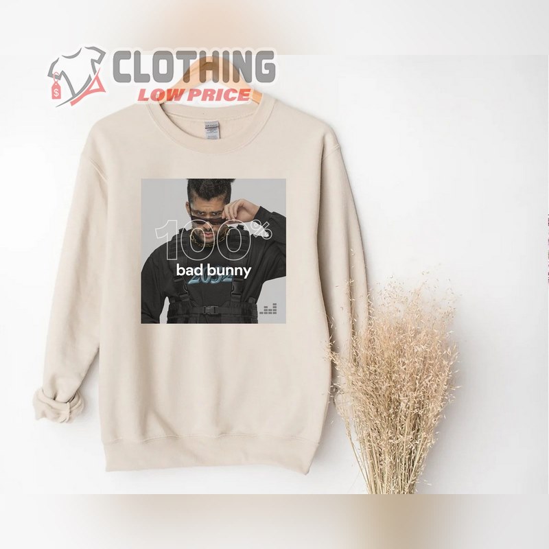 Bad Bunny T- Shirt, Bad Bunny Fan Sweatshirt,  Bad Bunny Tour 2023 Hoodie