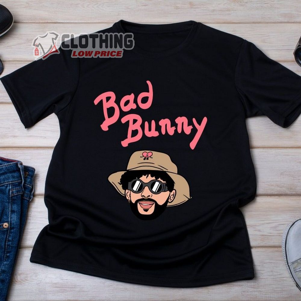 Bad Bunny Top Songs T-Shirt, El Conejo Malo Songs Shirt, Bad Bunny Un Verano Sin Ti Album Tee