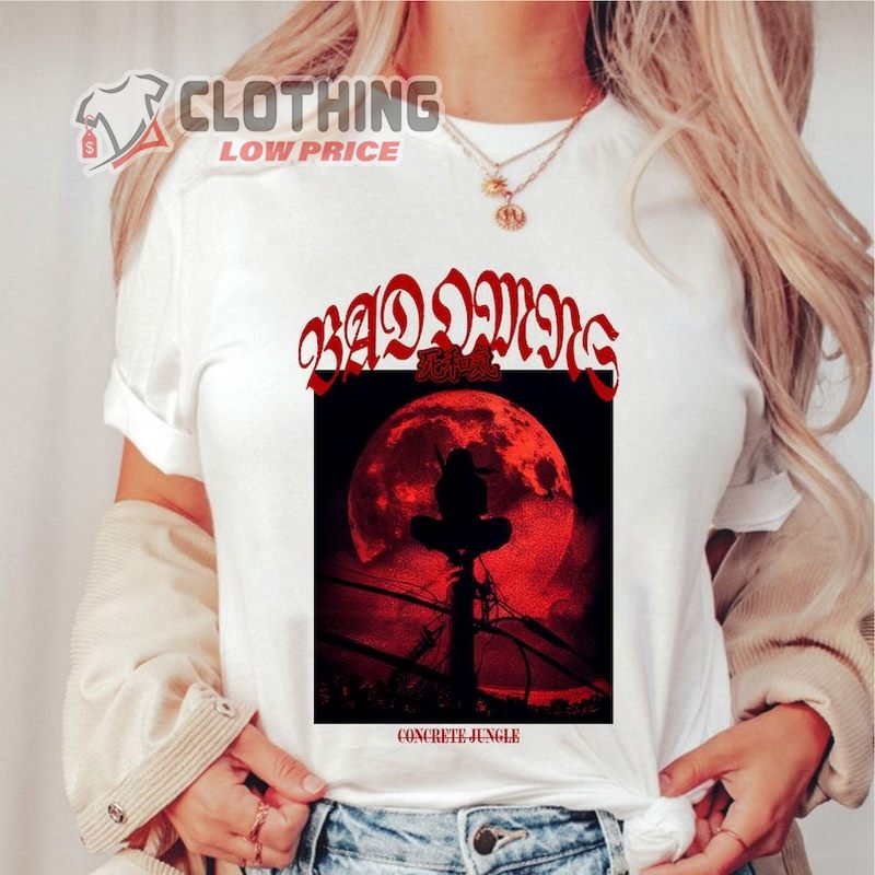 Bad Omen Band Moon Fan Shirt, Bad Omen 2023 Concert For Fan Shirt, Bad Omen Rock Band Music Shirt