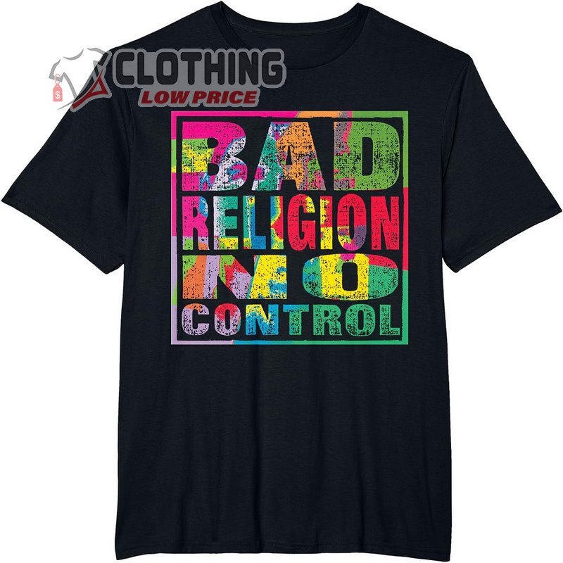 Bad Religion - Official Merchandise - No Control T-Shirt