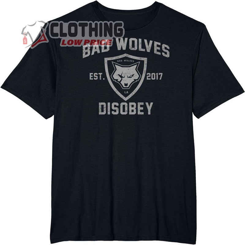 Bad Wolves – Disobey Athletic T-Shirt