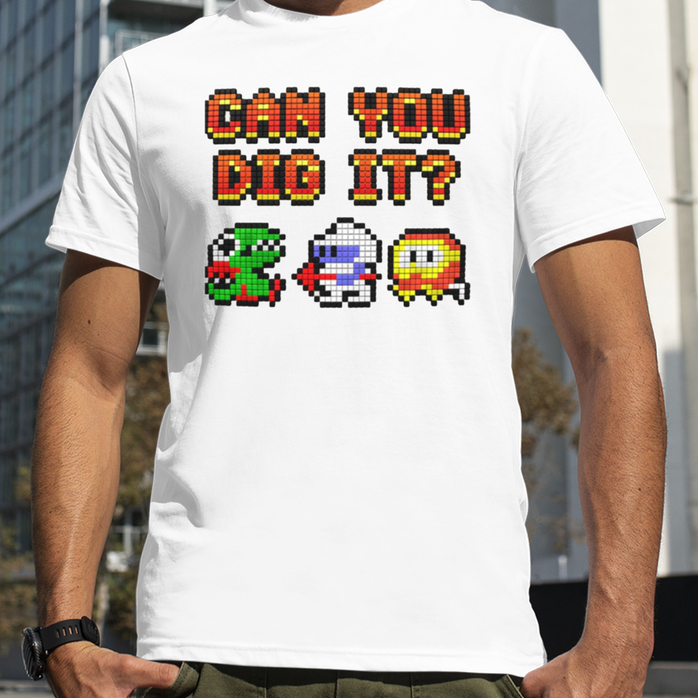 Best Boys Girls Gaming Dig Dug Years Old Birthday shirt