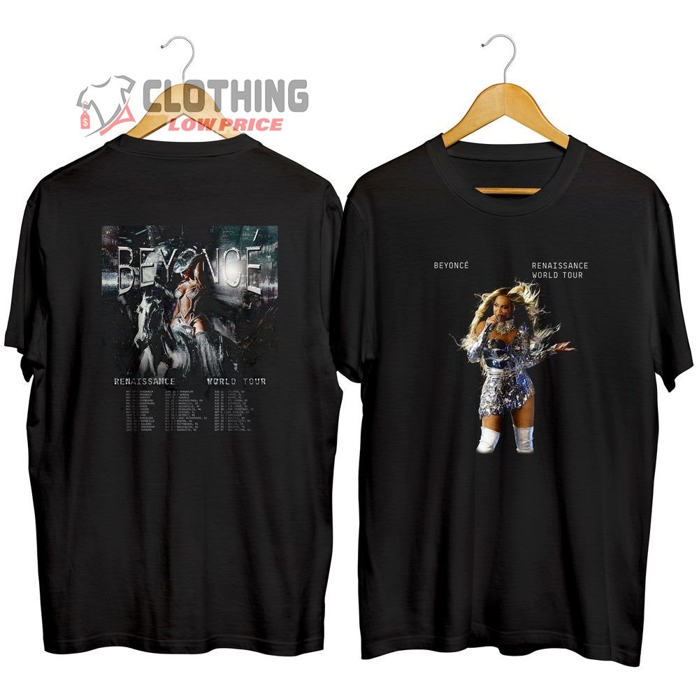 Beyonce Music Concert 2023 Tour Merch, Renaissance World Tour 2023 Tickets T-Shirt