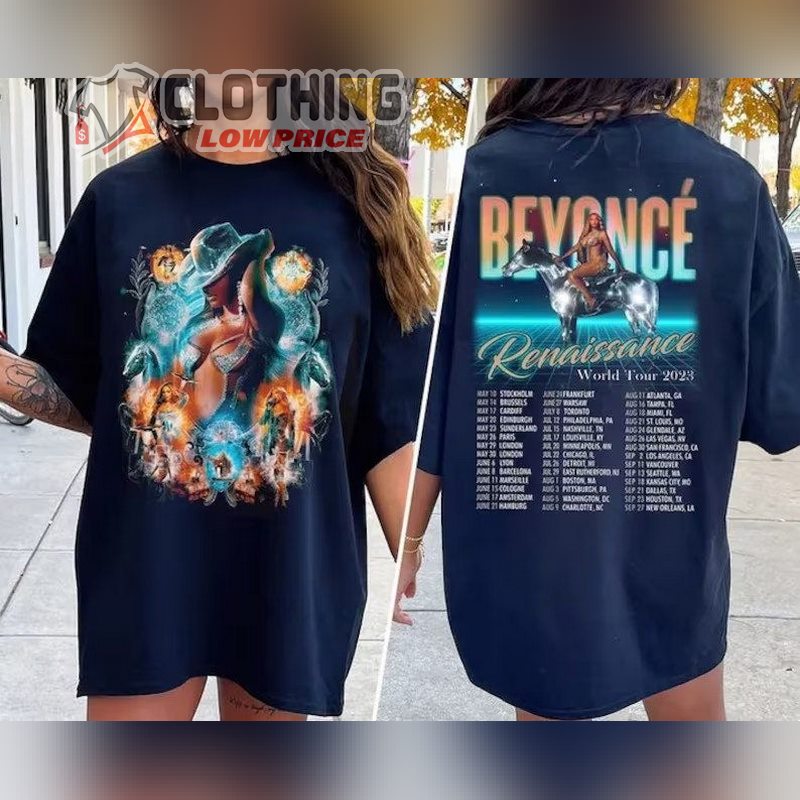 Beyonce Renaissance World Tour Merch, Beyonce Renaissance World Tour T- Shirt, Beyonce Renaissance Tour Europe T- Shirt