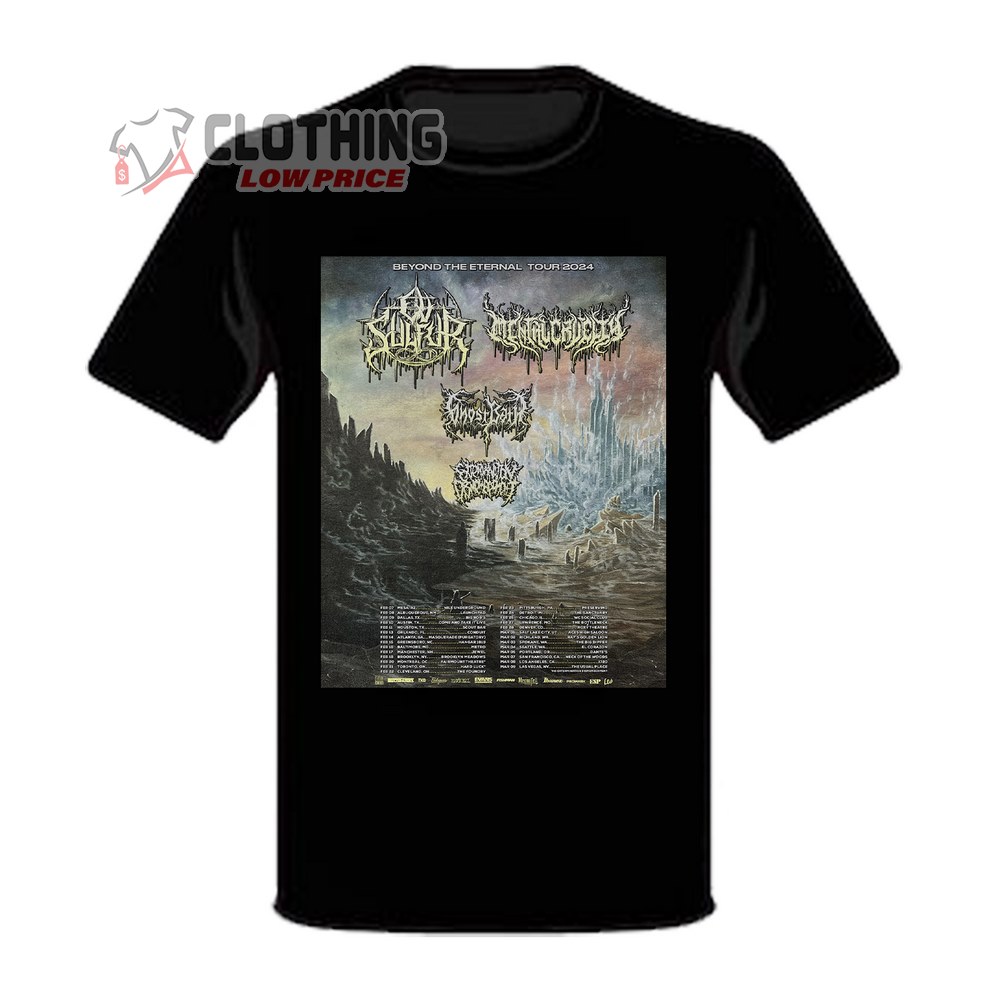 Beyond The Enternal Tour 2024 Poster And Tour Dates T-Shirt