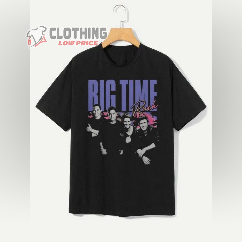 Big Time Rush Forever Tour 2023 Merch, Big Time Rush Tour Latin America Santiago Buenos Aires Sao Paulo T-Shirt